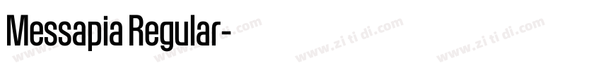 Messapia Regular字体转换